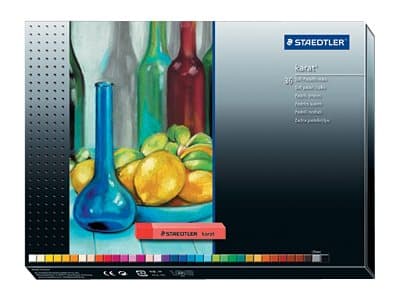 STAEDTLER karat - Kritt - assorterte farger (en pakke 36)