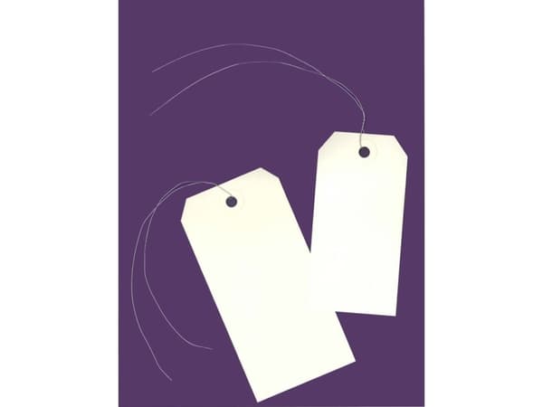 Avery - Försändningsmärke - 51 mm x 100 mm - rektangulär - förstärkt hål - 160 g/m² - kräm (paket om 1000)