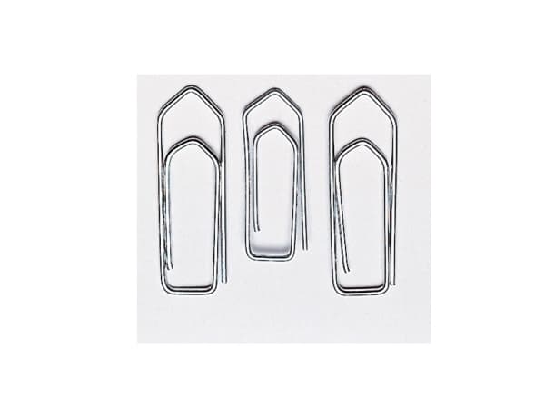 Wedo 124 321000, Metallisk, 1000 styck