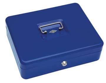 Wedo Cash box size 4, Blå, 10,2 cm (4"), 300 x 240 x 90 mm