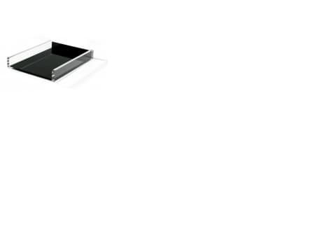 Wedo 608001, Akryl, Svart, Transparent, 320 x 242 x 41 mm