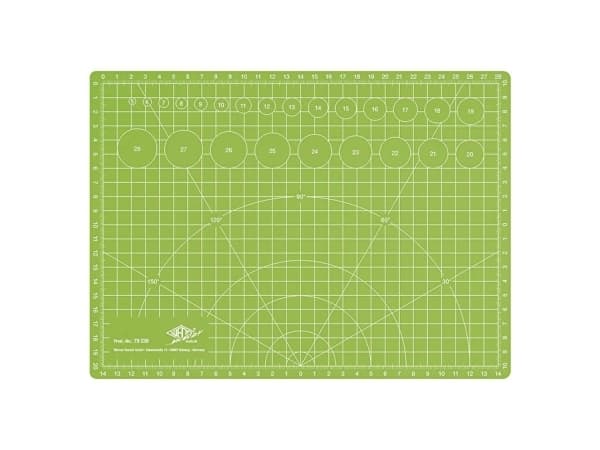 Wedo 79 230, Grön, A4, 300 mm, 220 mm, 3 mm, 1 styck