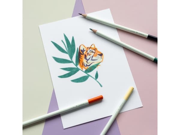Tombow värikynä IROJITEN "Volume 1", 10 korkealaatuisen värikynän setti pastelliväreissä, käsintehty, - 1 kpl (CI-RP-10C)
