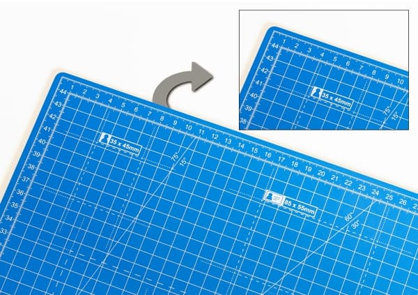 Dahle 10692-21471, Sininen, A2, mm, 450 mm, 600 mm, 1 kpl