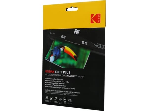 Kodak lamineringsfilm 25 st A5 21x15 Cm / 160 Microns / Cat 3650-666