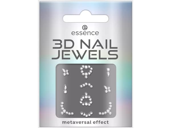Essence 3D NAIL JEWELS, Hopea, mirror universe, 10 kpl