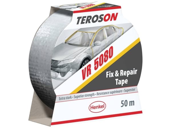 Teroson VR 5080 50M EGFD 801378 Nauha Harmaa (L x S) 50 m x 50 mm 50 m 50 m