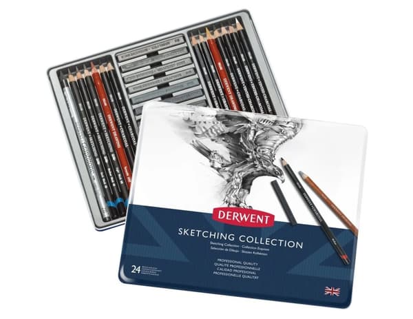 Derwent Sketching Collection 24 dele