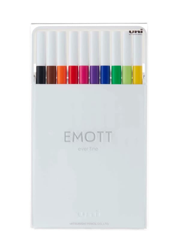 Emott fineliner 10 st ass. set nr. 1