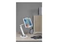 Miniatyrbild 4 av 5: DELTACO Office ARM-0560 - Ställ - justerbar arm - för mobiltelefon/surfplatta - universal, tabletop - skärmstorlek: 4.7"-12.9" - skrivbord