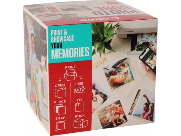Canon PP-201 - Blank - blå - 130 x 130 mm 40 ark fotopapir - for MAXIFY GX5550, GX6550; PIXMA TR150, TS5350, TS5351, TS7451, TS7650, TS7750, TS8750,