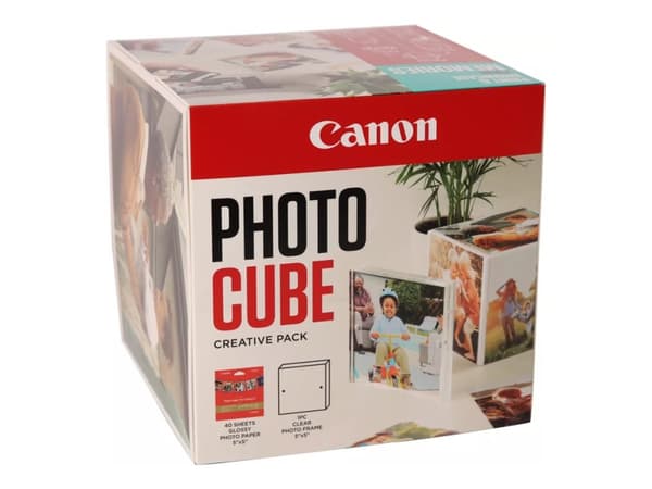 Canon PP-201 - Blank - blå - 130 x 130 mm 40 ark fotopapir - for MAXIFY GX5550, GX6550; PIXMA TR150, TS5350, TS5351, TS7451, TS7650, TS7750, TS8750,