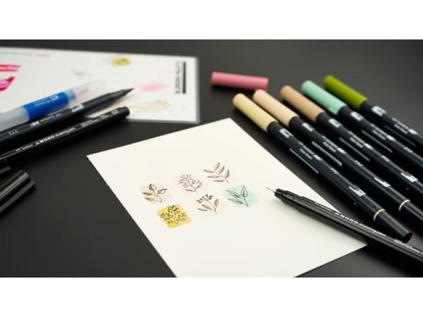 Tombow WS-EFL-H-06, Svart, Fin, Svart, Rund, 0,5 mm, 1 styck