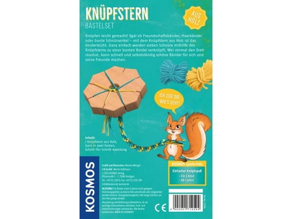 Kosmos 71259, Håndverkssett for barn, 4 år