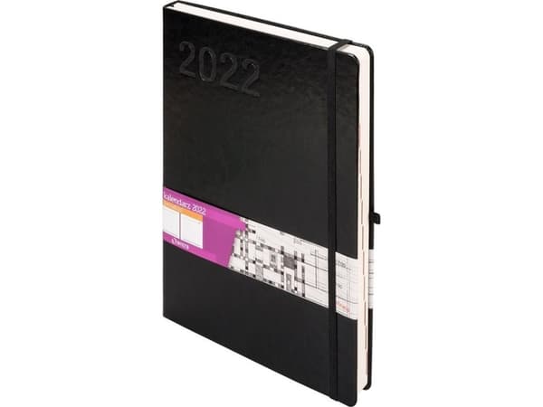 Kalender 2022 A5 Dots Formalism Black