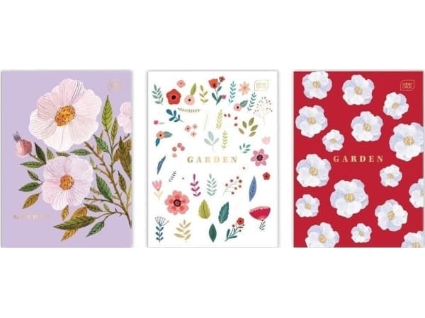Notebook A4/60K line HS Garden (5pcs)