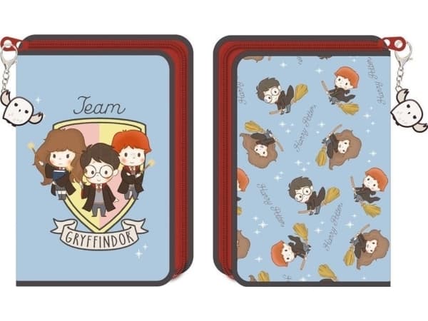Harry Potter 1 lukollinen kynäkotelo tarvikkeineen EDUKAMP