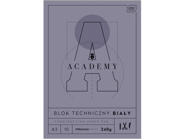 Tekniskt block A3/10K Academy (10 st) EDUKAMP