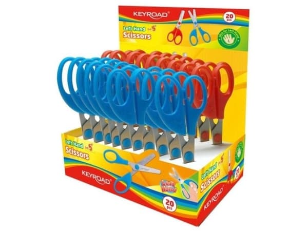 Skolesaks for venstrehendte 13 cm (20 stk)