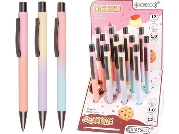 Cookie automatisk kulspetspenna (12 st)
