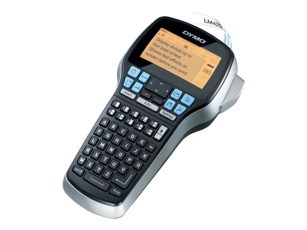 DYMO LabelMANAGER 420P - Etikettmaker - S/H - termotransfer - Rull (1,9 cm) - 180 dpi - USB - kutter Sort