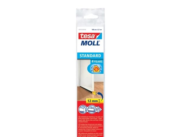 TESA Powerstrips, Innendørs, Universalkrok, Sort, Polystyren (PS), Limstrimmel, Rektangel