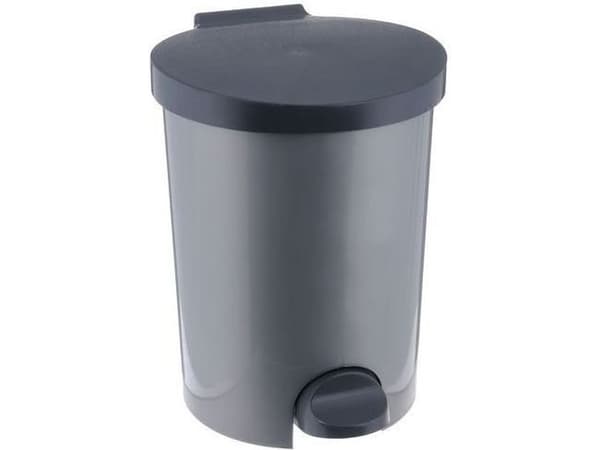 Curver pedal avfallsbeholder 15L grå (CUR000294)
