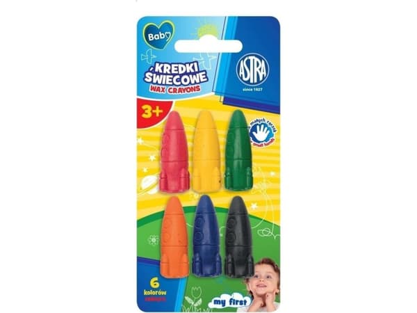 Raketformade ljuspennor 6kol ASTRA