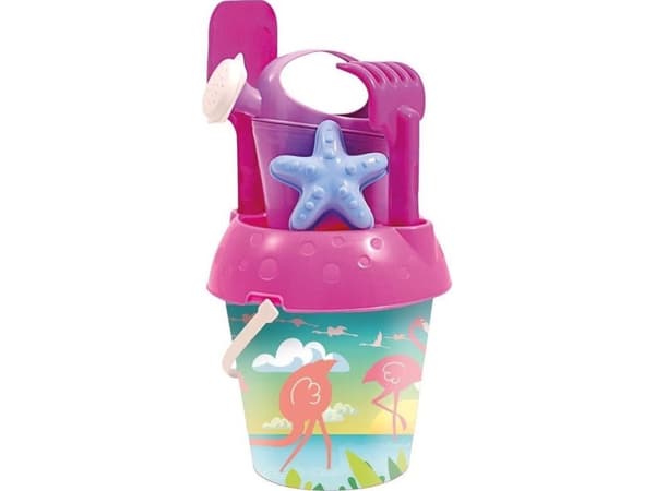 Tupiko hiekkaa varten suuri flamingo