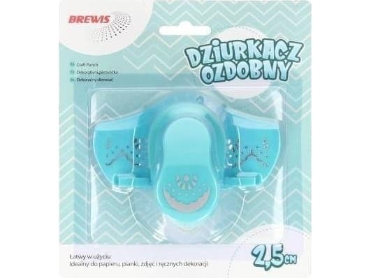 BREWIS julepynt Dekorativ kantpunch - Volanger 2,5 cm