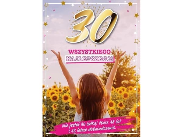 Födelsedagskort 30