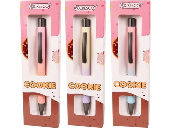 Cookie automatisk kulspetspenna i GB-etui