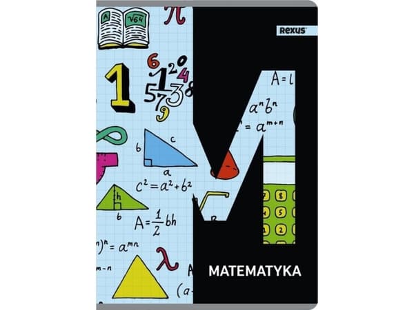 Anteckningsbok A5/60K rutmönstrad Matematik (5 st) EDUKAMP