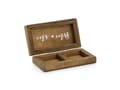 Pikkukuva 3 / 5: PartyDeco Ring Box Hochzeit, Puu, Yksivärinen, Puu, Pöydän pinta, 100 mm, 55 mm