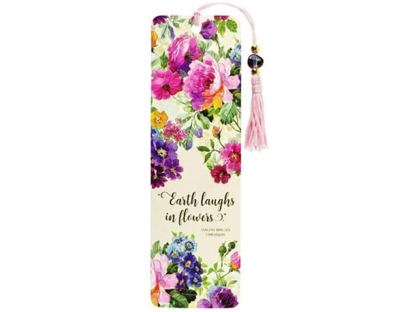 Peonies bookmark
