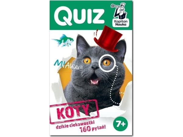 Vitenskapskaptein. Quiz Cats EDUKAMP
