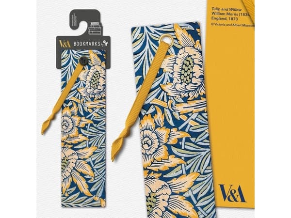 IF V&amp;A kirjanmerkki - Tulppaani ja pajupuu
