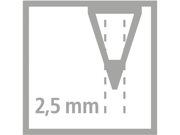 STABILO Color, Multifärg, 18 styck