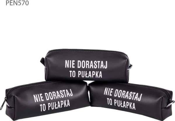 One-compartment pencil case Don't grow up is a trap