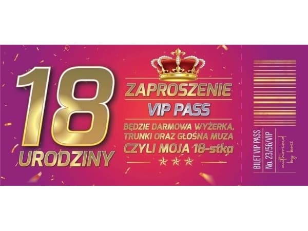 Yeku Inbjudan Födelsedagskalas 18 (10st)