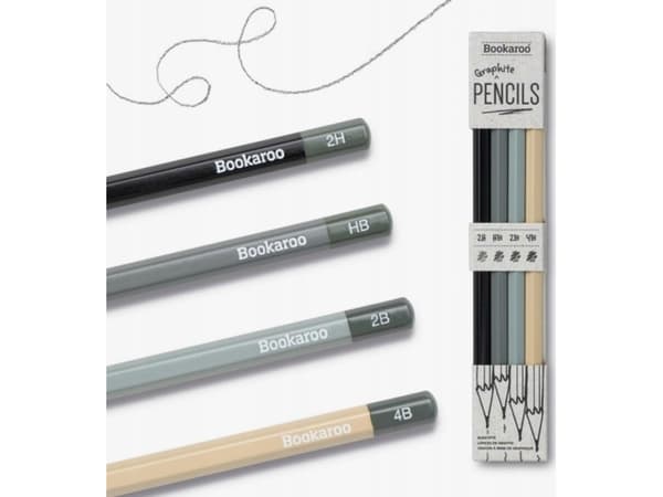 Teka Bookaroo pennfodral - Mono (4 st)