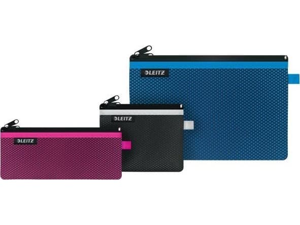 Leitz WOW Travel Small - Påse for personal belongings / ID / credit cards / cable / cash / earphones - nylon - svart