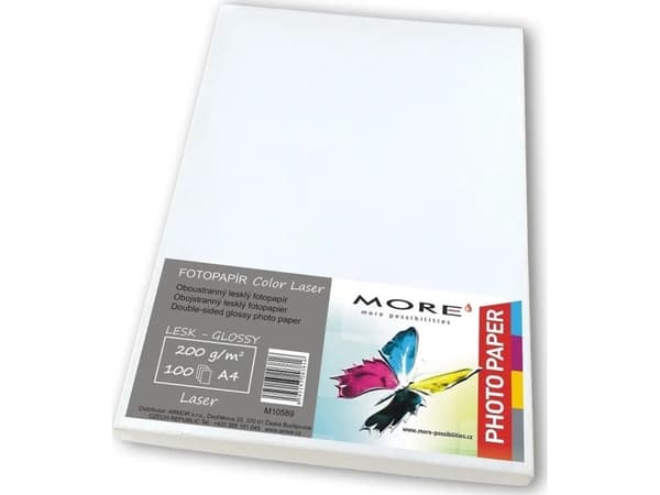 ARMOR More Smoothed Color Laser paperia; 200g/m2; kaksipuolinen; 100 sivua, laserväriä