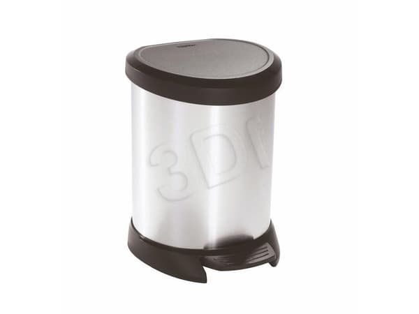 Metallsøppelbøtte Curver 5L