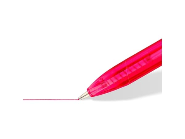 Staedtler Ball 4230, Klips, Uttrykkbar kulepenn med hengefeste, Gjenfyllbar, Flerfarget, 8 stykker, Medium