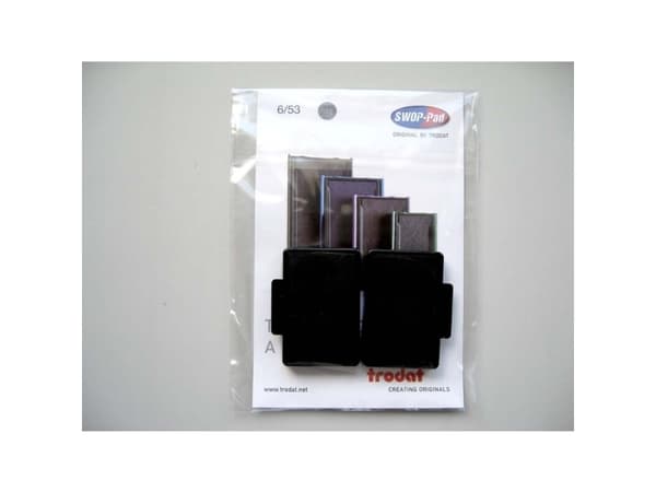 Trodat 6/56, Blekkpatron, Sort, Trodat, 5204, 5206, 5460, 5117, 5558, 55510, 5465 and 5466, Sort, DIN ISO 14145-2