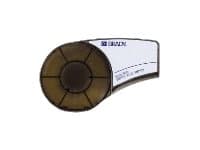 Brady B-7425 - Polypropylen (PP) - matt - permanent akryl-adhesiv - 102 mikroner - svart på hvitt - Rull (9,53 mm x 6,4 m) 1 rull(er) merkelapper - f