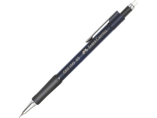 Faber-Castell GRIP 1345 - Mekanisk blyant - 0.5 mm - retraktil - med viskelær