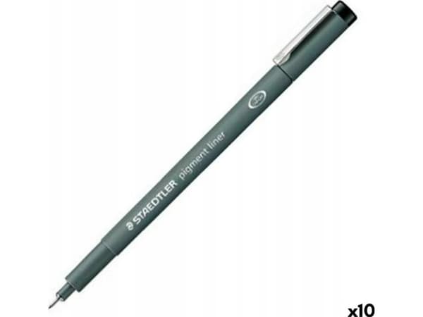 STAEDTLER pigment liner 308 - Fineliner - svart - fargeblekk - 0.8 mm
