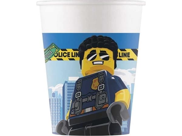 Lego City pappersmugg